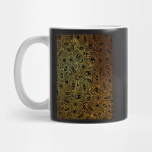 Golden Celtic Pattern Mug